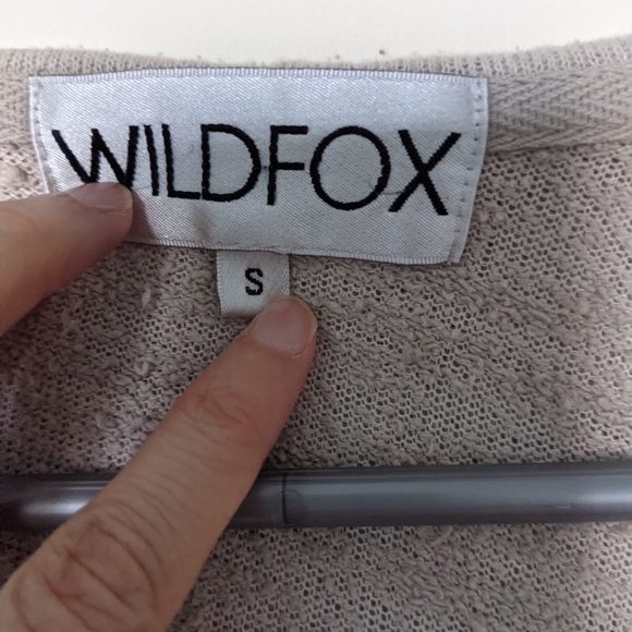 Wildfox grey hoodie size small made in USA - Picture 4 of 4